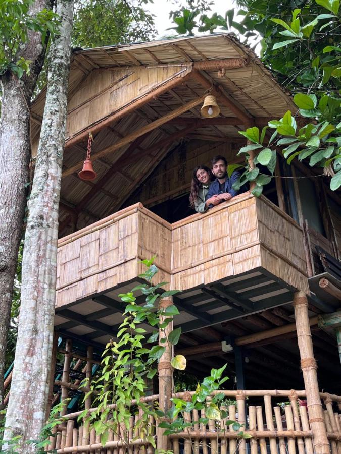 Fab - Bamboo Hut With Open Shower Munnar Buitenkant foto