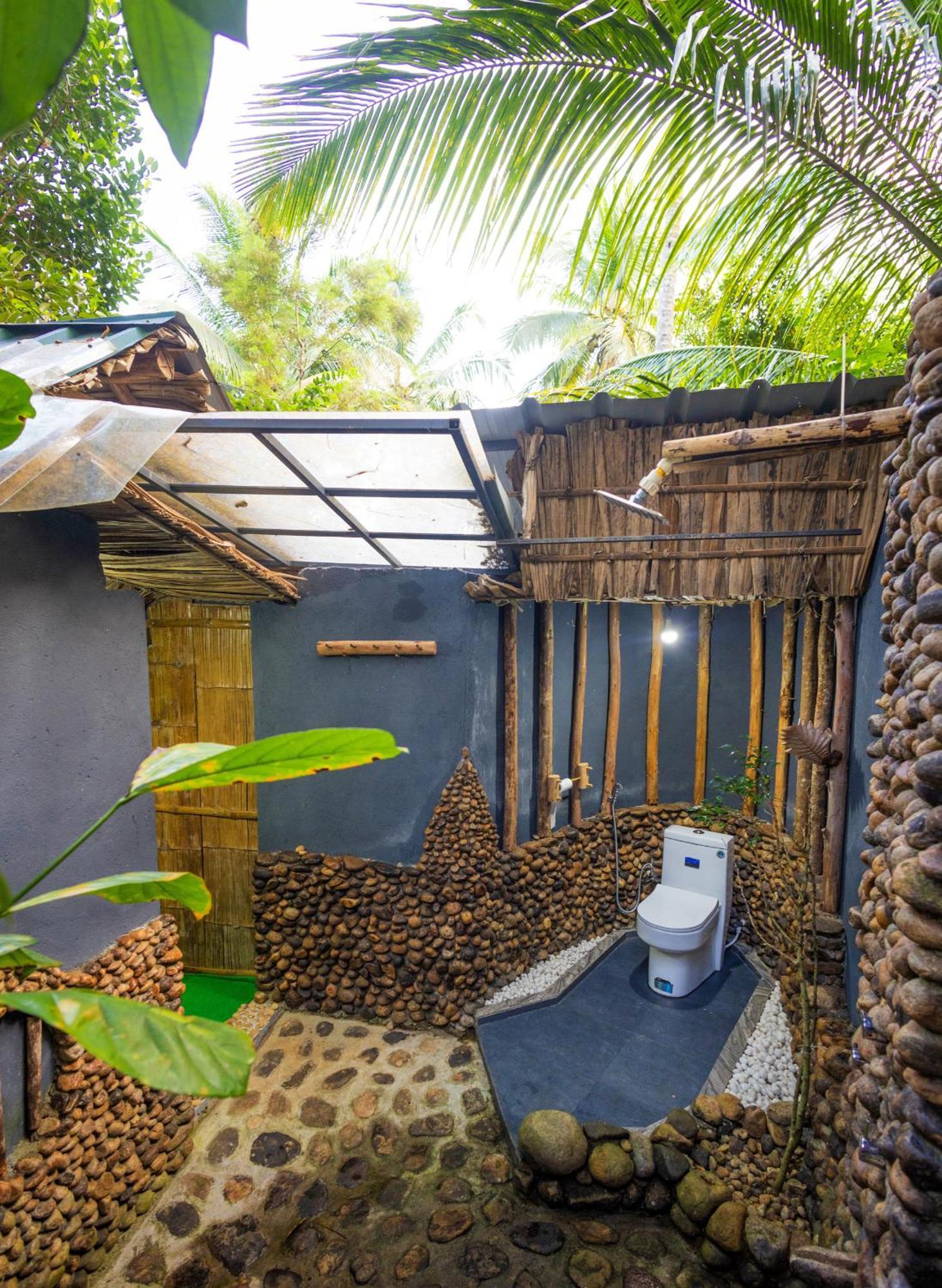 Fab - Bamboo Hut With Open Shower Munnar Buitenkant foto